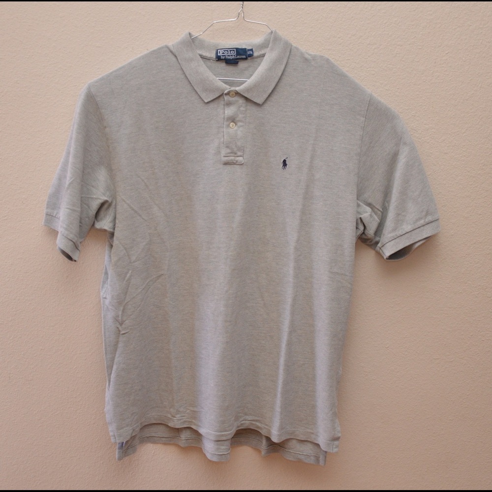Polo Ralph Lauren XXL Gray SS Polo Men’s